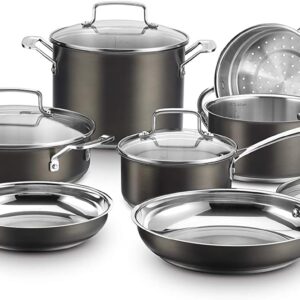 Black Stainless Collection 11 Pc. Set