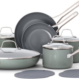 Ceramic Nonstick 12-pc. Cookware Set