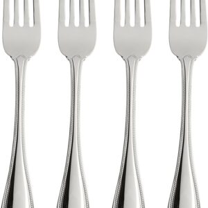 Everyday Flatware Dinner Forks, Set of 4
